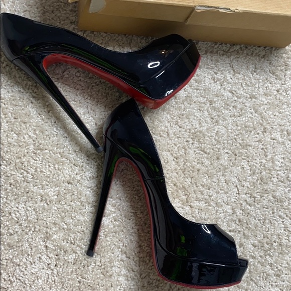 Christian Louboutin Lady peep 150 patent Calf - Picture 13 of 14